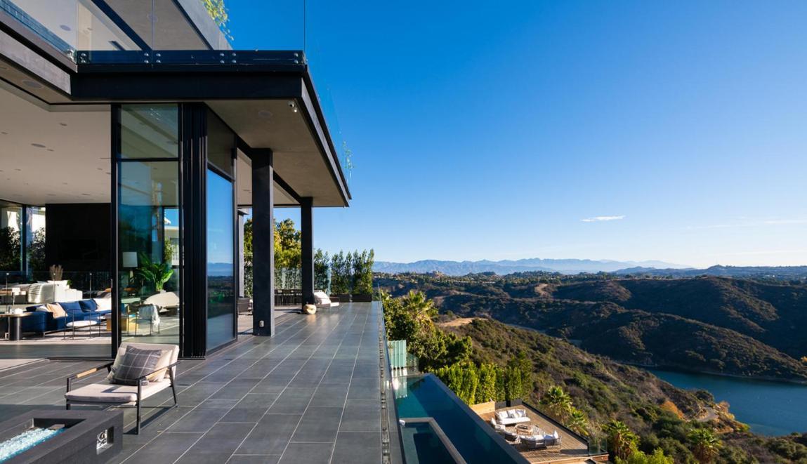 Villa Sophisticated Modern Retreat In Bel Air Los Ángeles